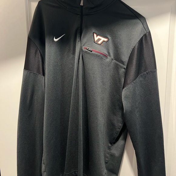 Nike Other - Virginia Tech Hokies Nike Black Men's Jacket